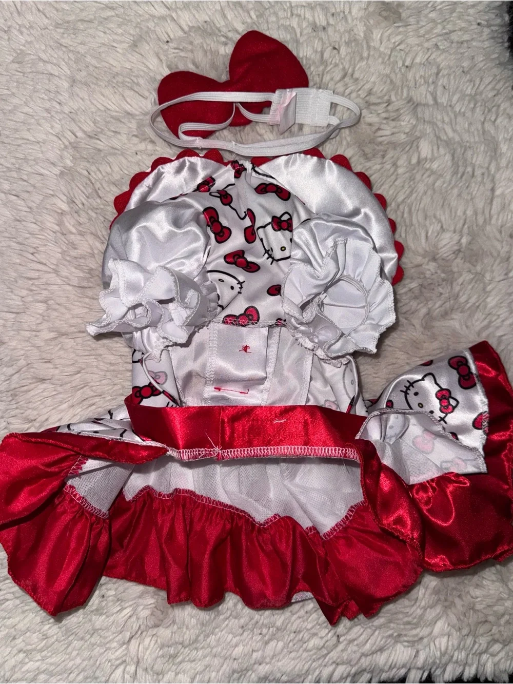 California Costumes Hello Kitty Classic Party Dress Dog Costume Size Medium